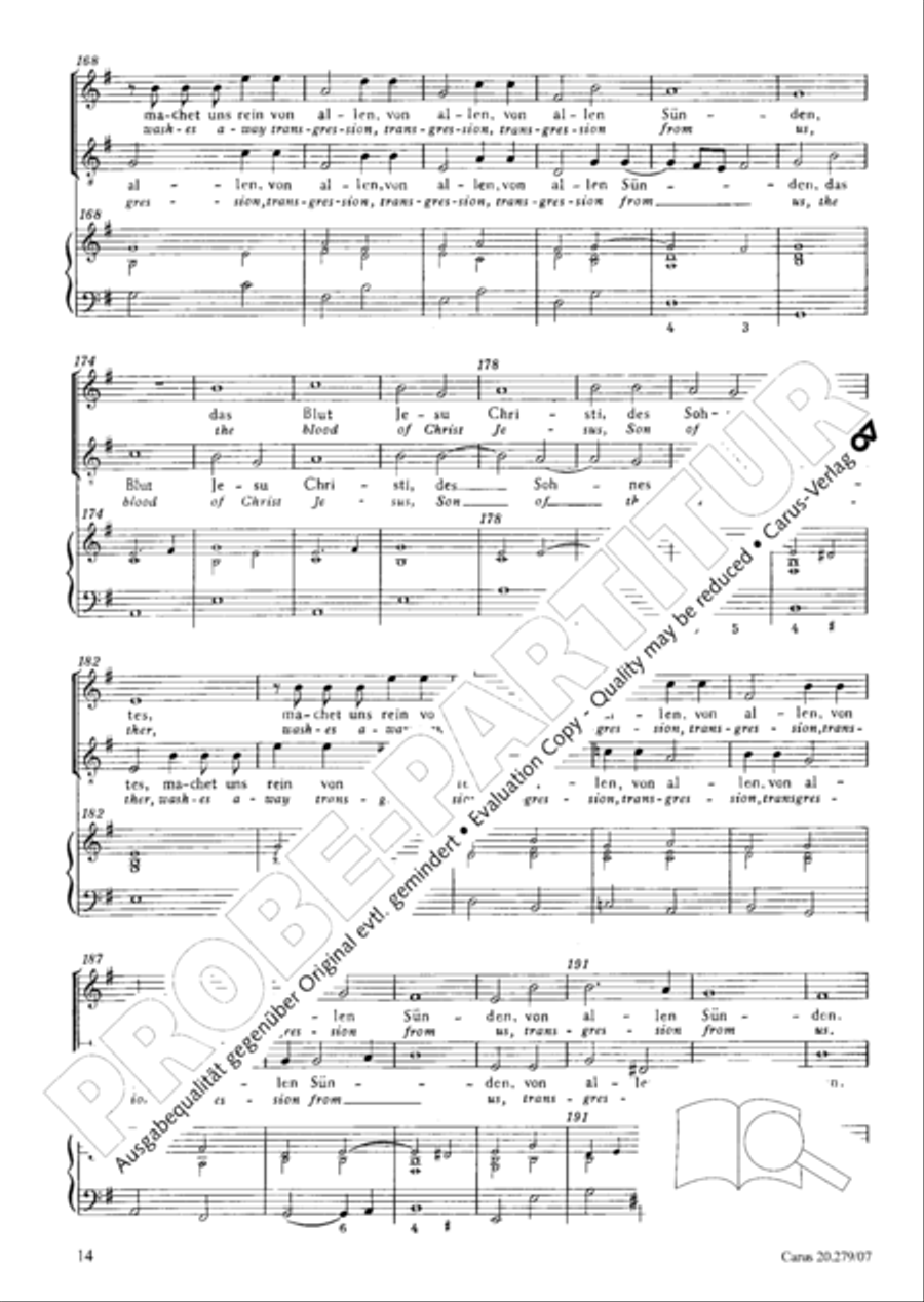 Musikalische Exequien I-III Orchestra scores gallery preview page 15
