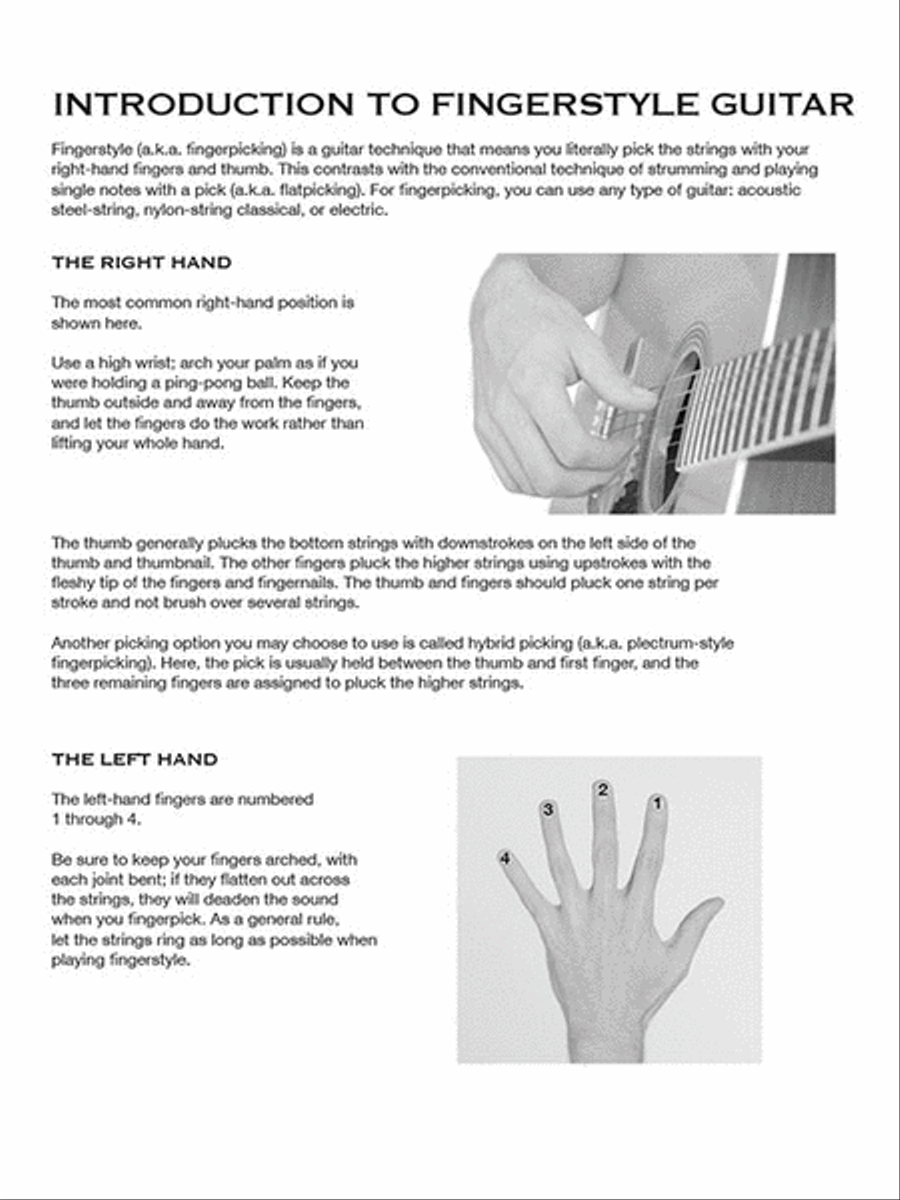 Fingerpicking Acoustic Classics Acoustic Guitar scores gallery preview page 3