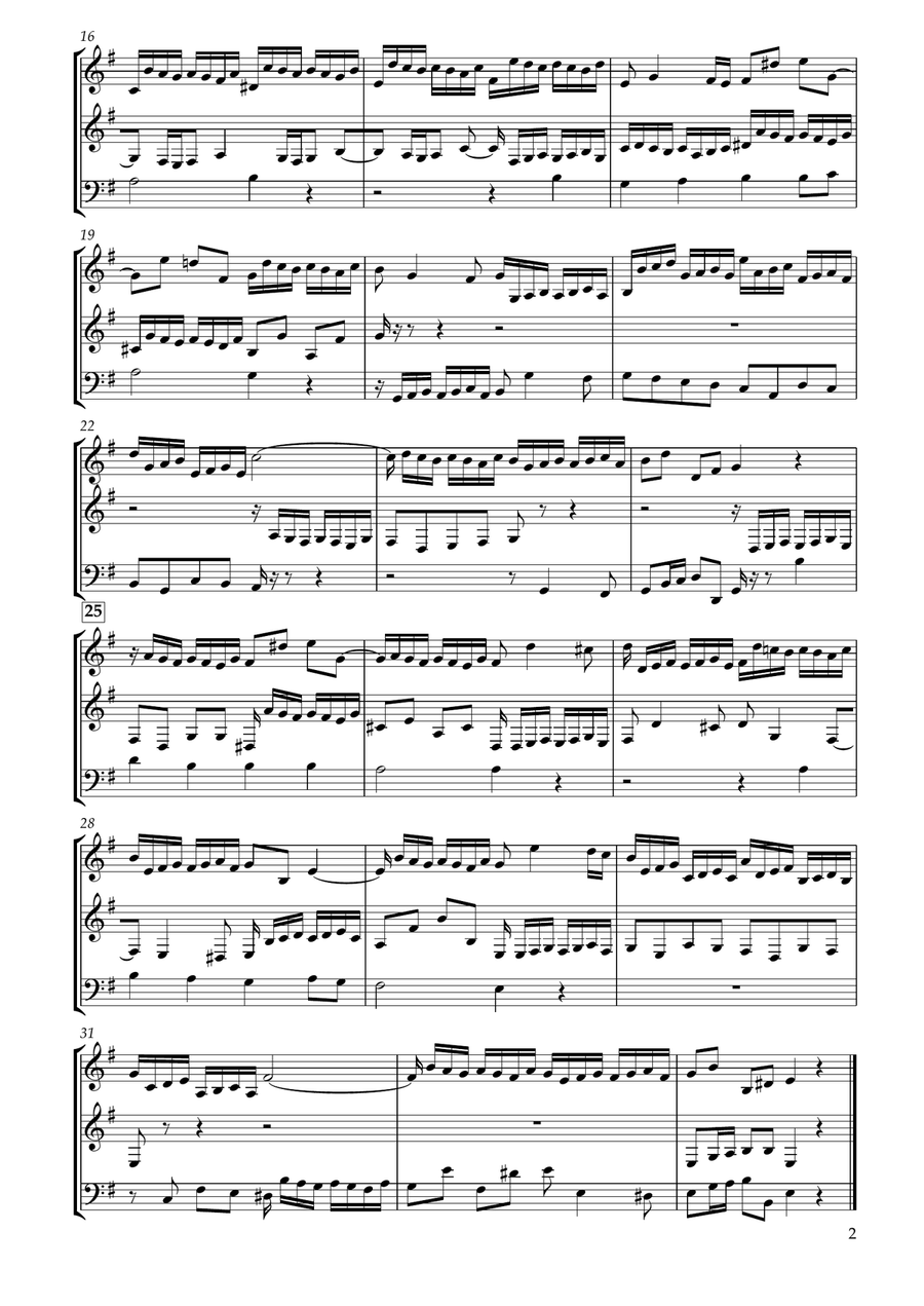 Six Schubler Chorales No.2 BWV.646 