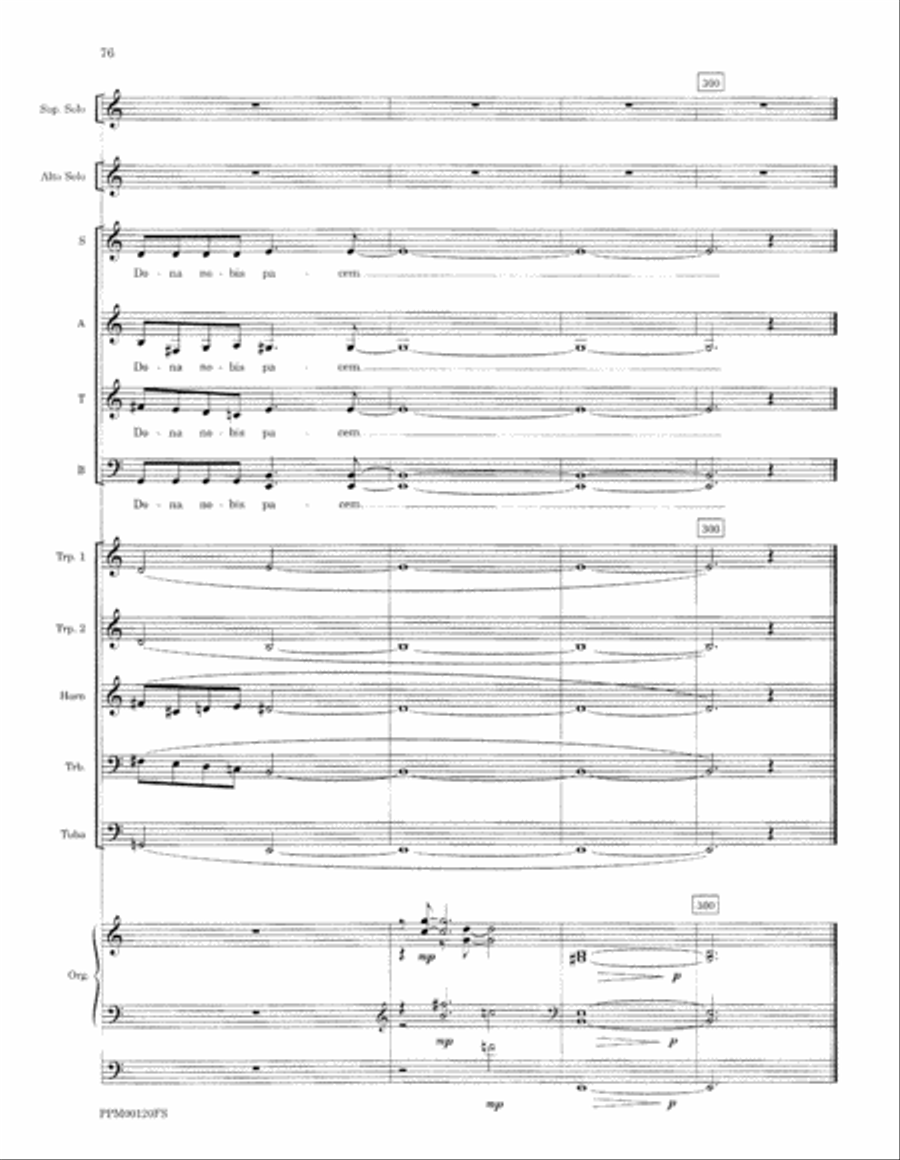 Transfiguration: An Ecumenical Mass - Full Score Divisi scores gallery preview page 79