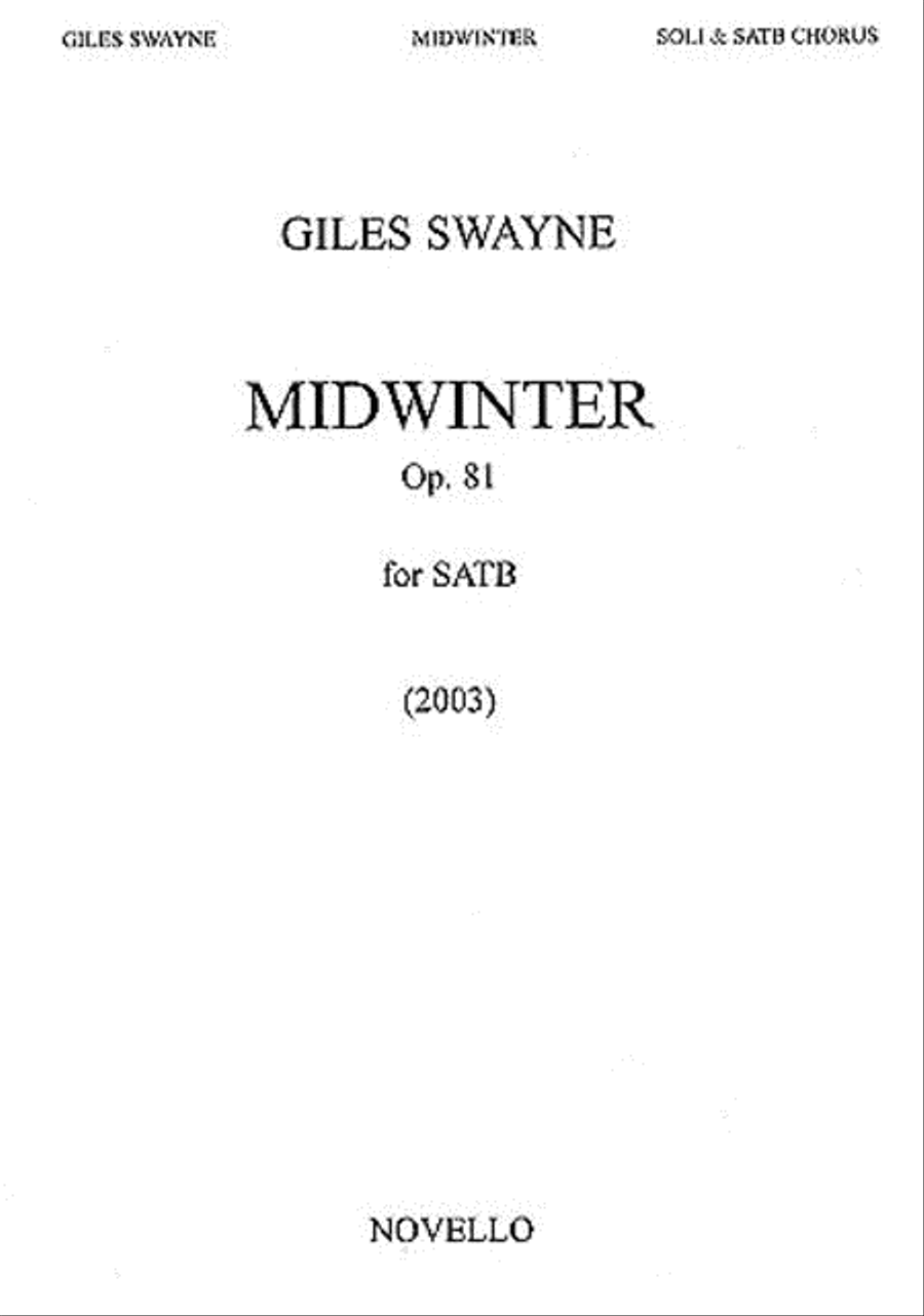 Midwinter 4-Part scores gallery preview page 1