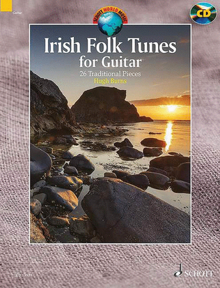 Book cover for Irish Folk Tunes for Guitar