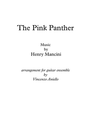 Book cover for The Pink Panther - Score Only