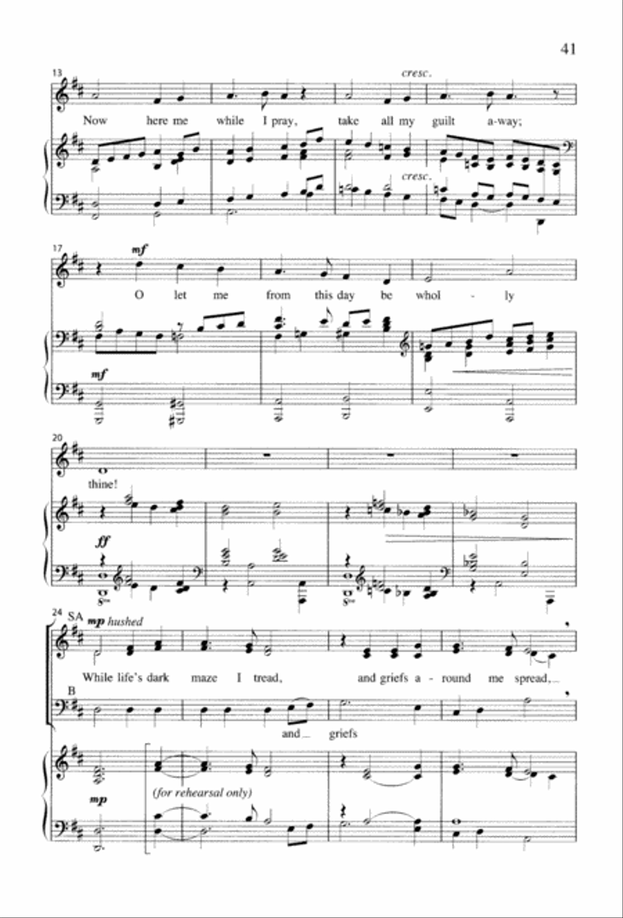 Christ the Crucified Christ the Crucified 3-Part scores gallery preview page 43