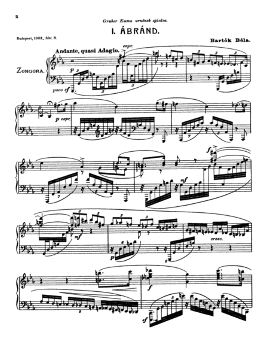 Two Fantasies (Gmunden 1903) Small Ensemble scores gallery preview page 3