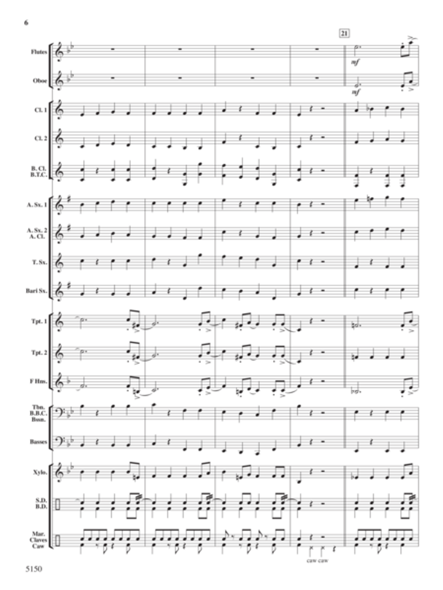Toucan Tango Concert Band - Sheet Music page 9