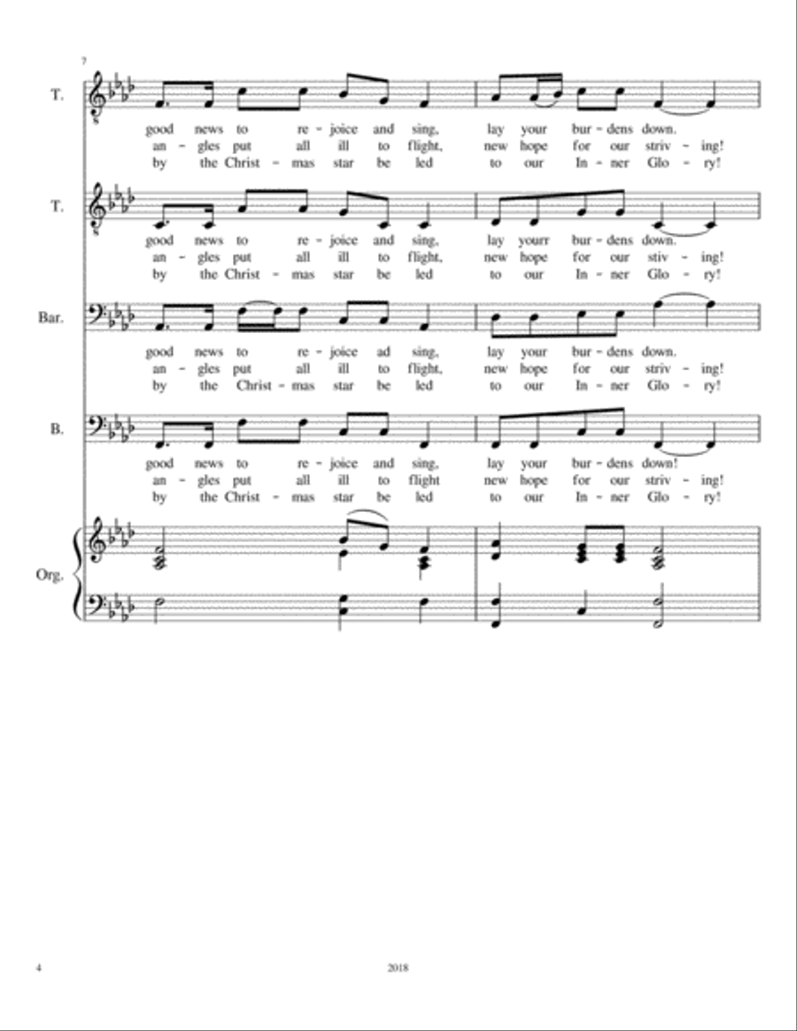 HOLY CHILD REBORN TTBB scores gallery preview page 4