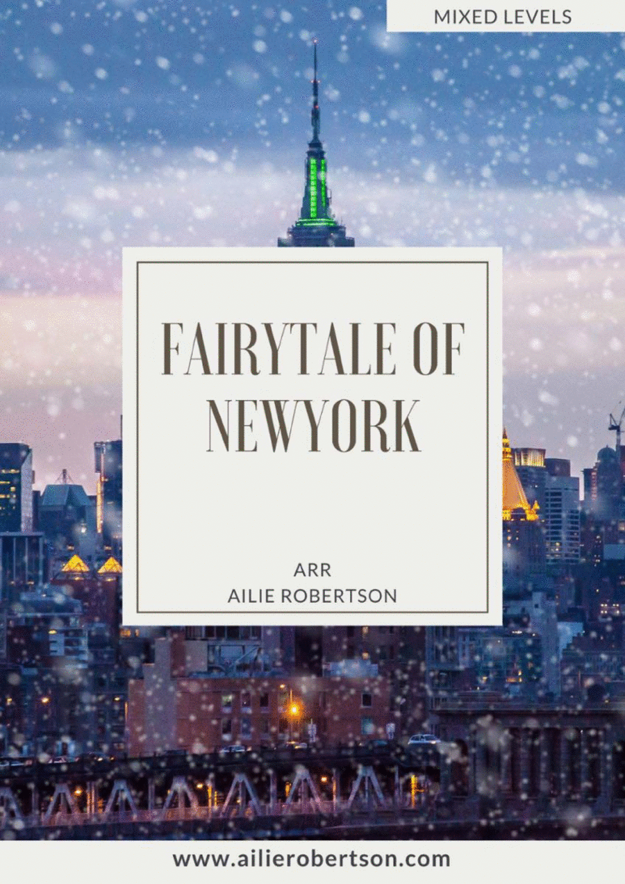 Fairytale Of New York Harp scores gallery preview page 1