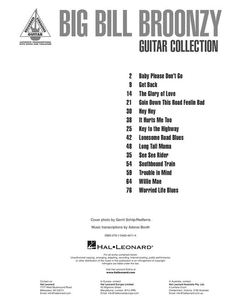 Big Bill Broonzy Guitar Collection