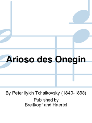 Book cover for Eugen Onegin Op. 24