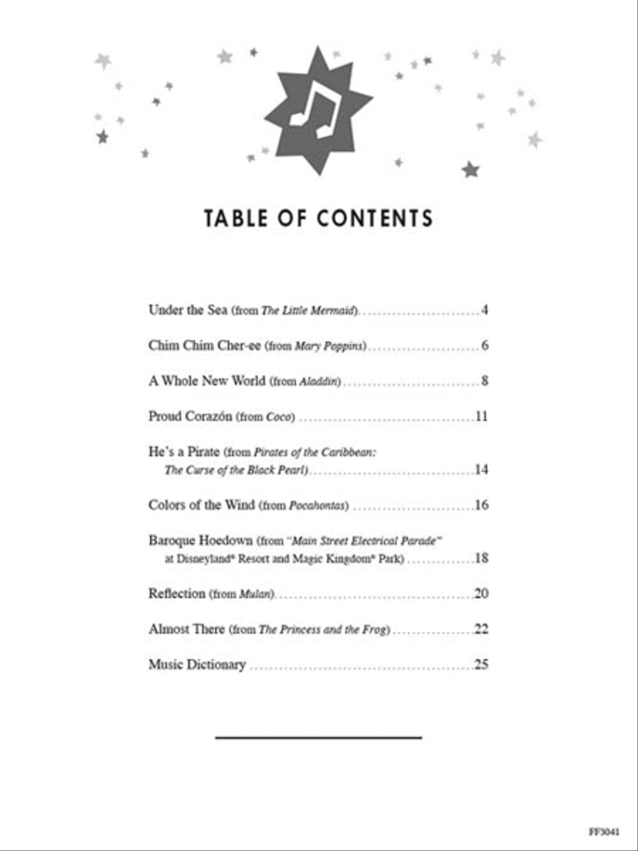 ShowTime® Piano Disney Piano Method scores gallery preview page 3