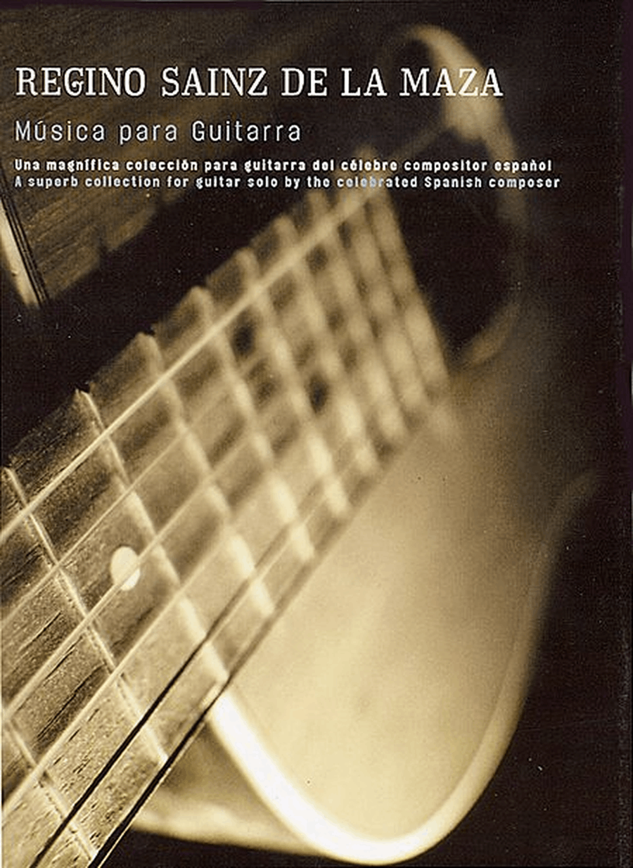 Regino Sainz de la Maza Classical Guitar scores gallery preview page 1