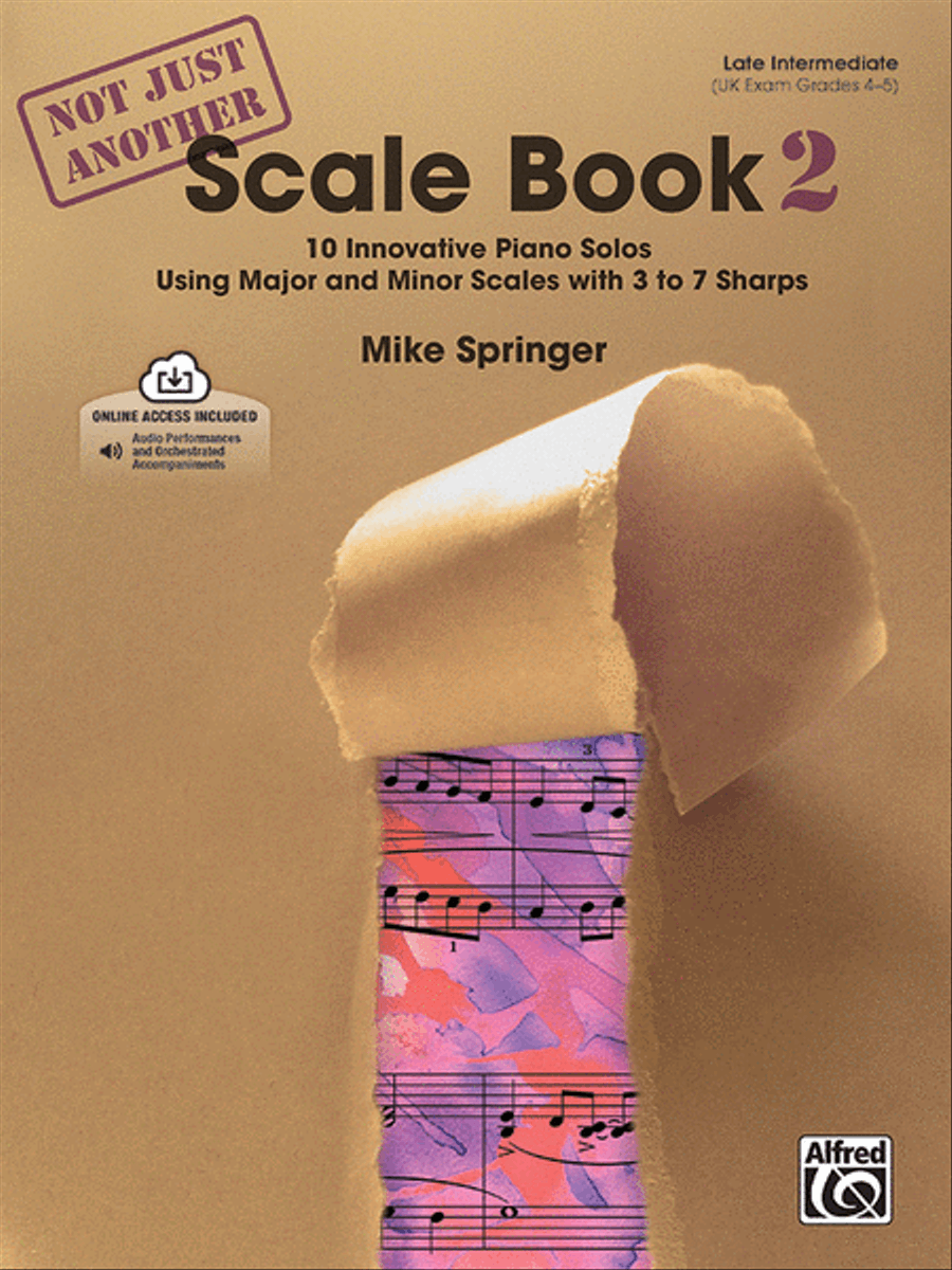 Not Just Another Scale Book, Book 2 Piano Method scores gallery preview page 1