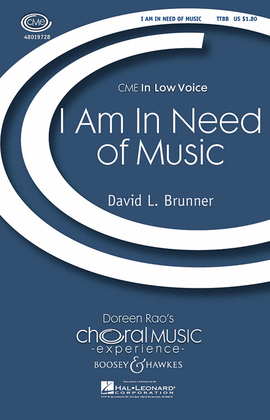 Book cover for I Am in Need of Music