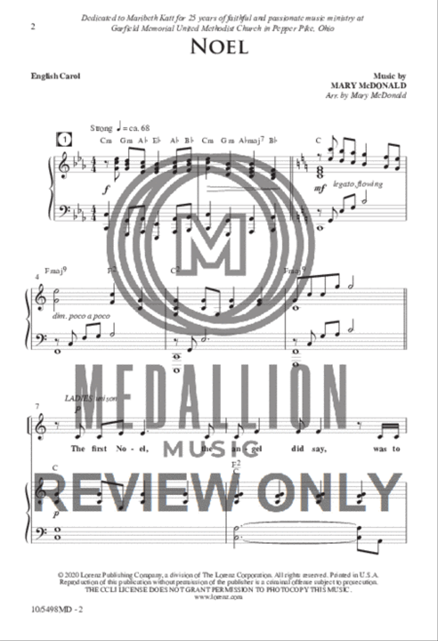 Noel 4-Part scores gallery preview page 2