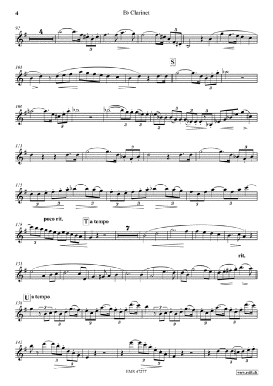Concertino Concertino Clarinet Solo scores gallery preview page 5
