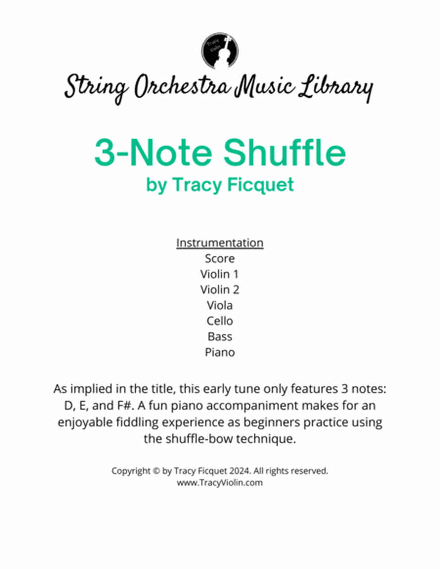 3-Note Shuffle image number null