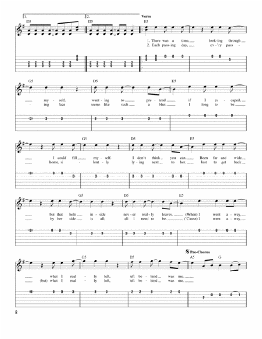 Million Miles Away Million Miles Away Acoustic Guitar scores gallery preview page 2