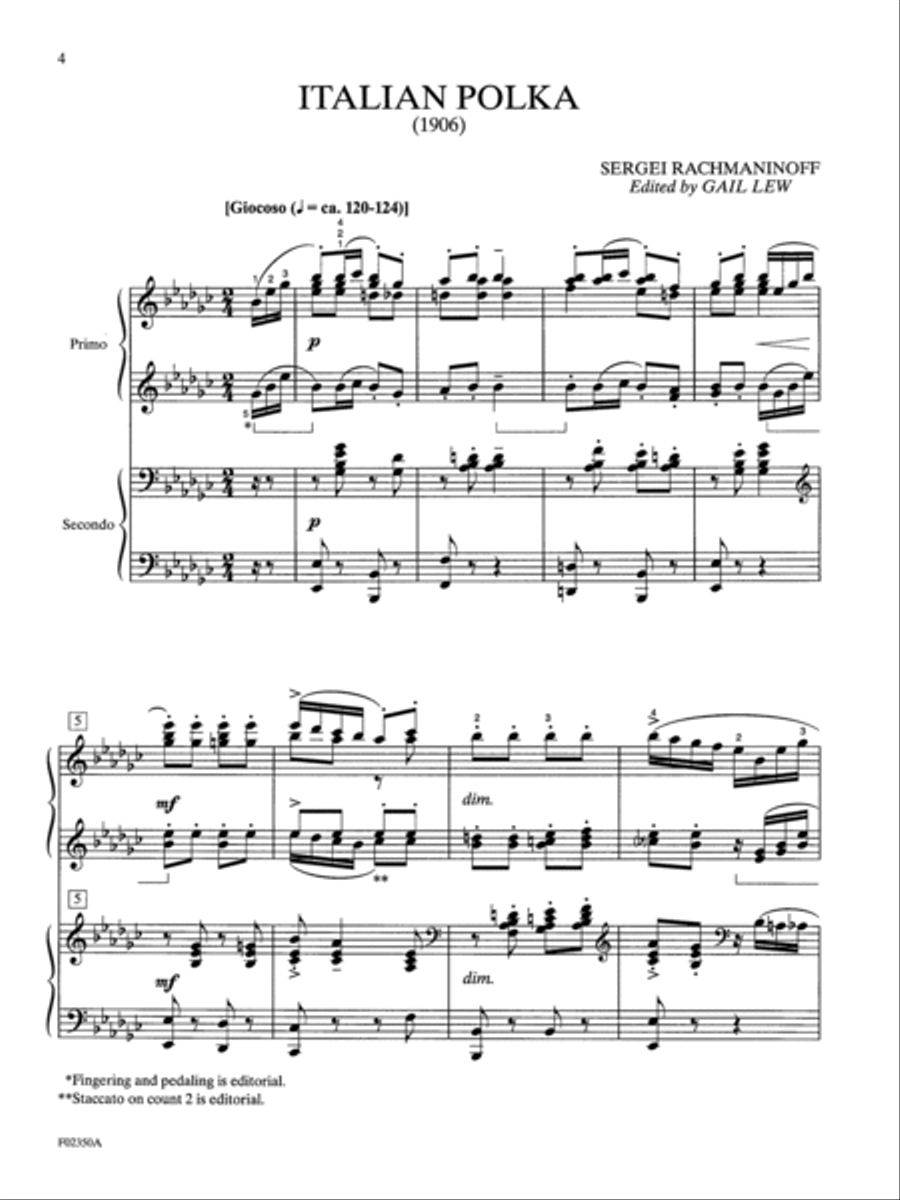 Italian Polka Small Ensemble scores gallery preview page 4