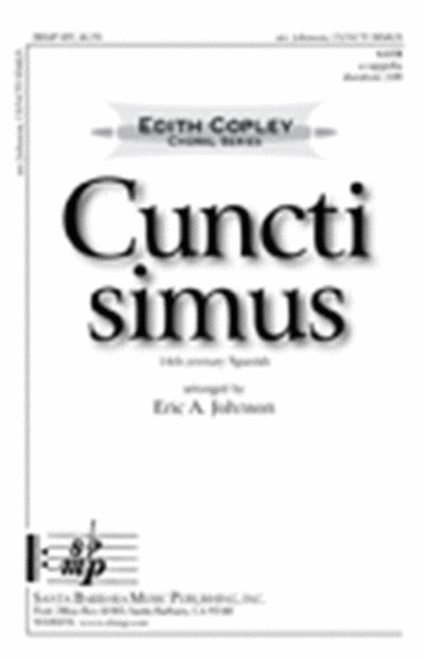 Cuncti simus - SATB Octavo image number null