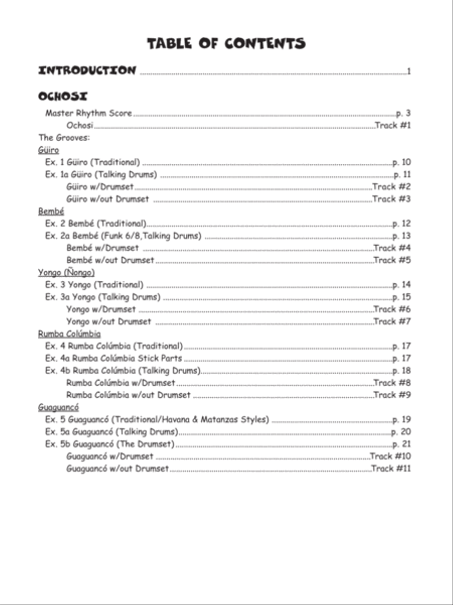 TimbaFunk Percussion scores gallery preview page 2