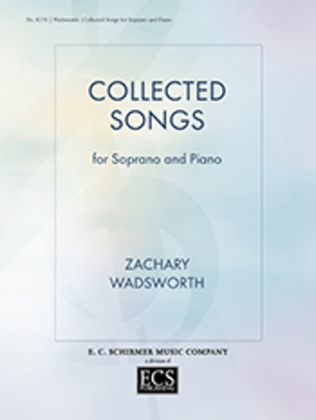 Book cover for Collected Songs for Soprano and Piano