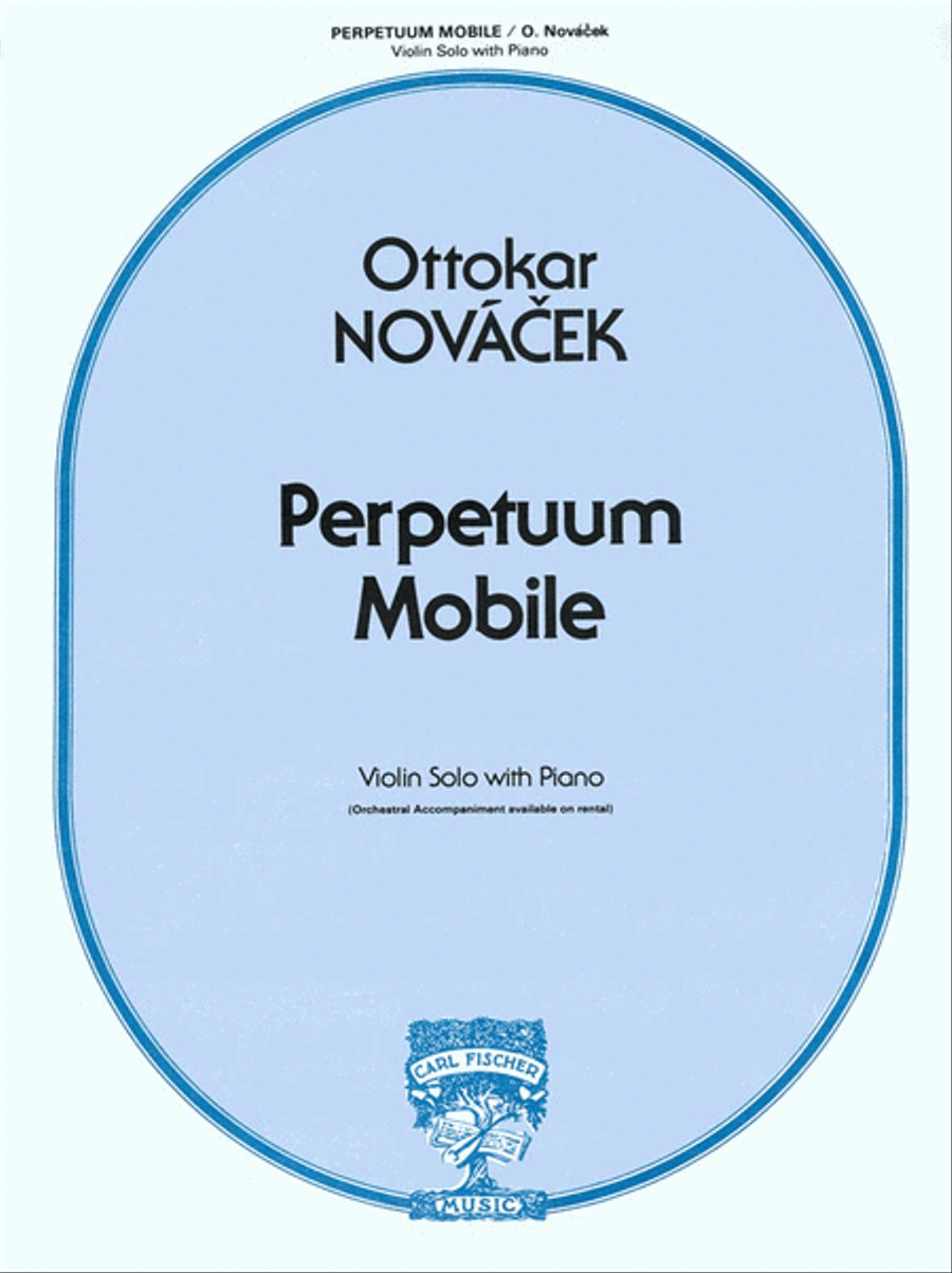 Perpetuum Mobile Violin Solo scores gallery preview page 1
