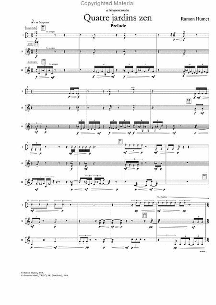 Quatre jardins Zen School and Community scores gallery preview page 3