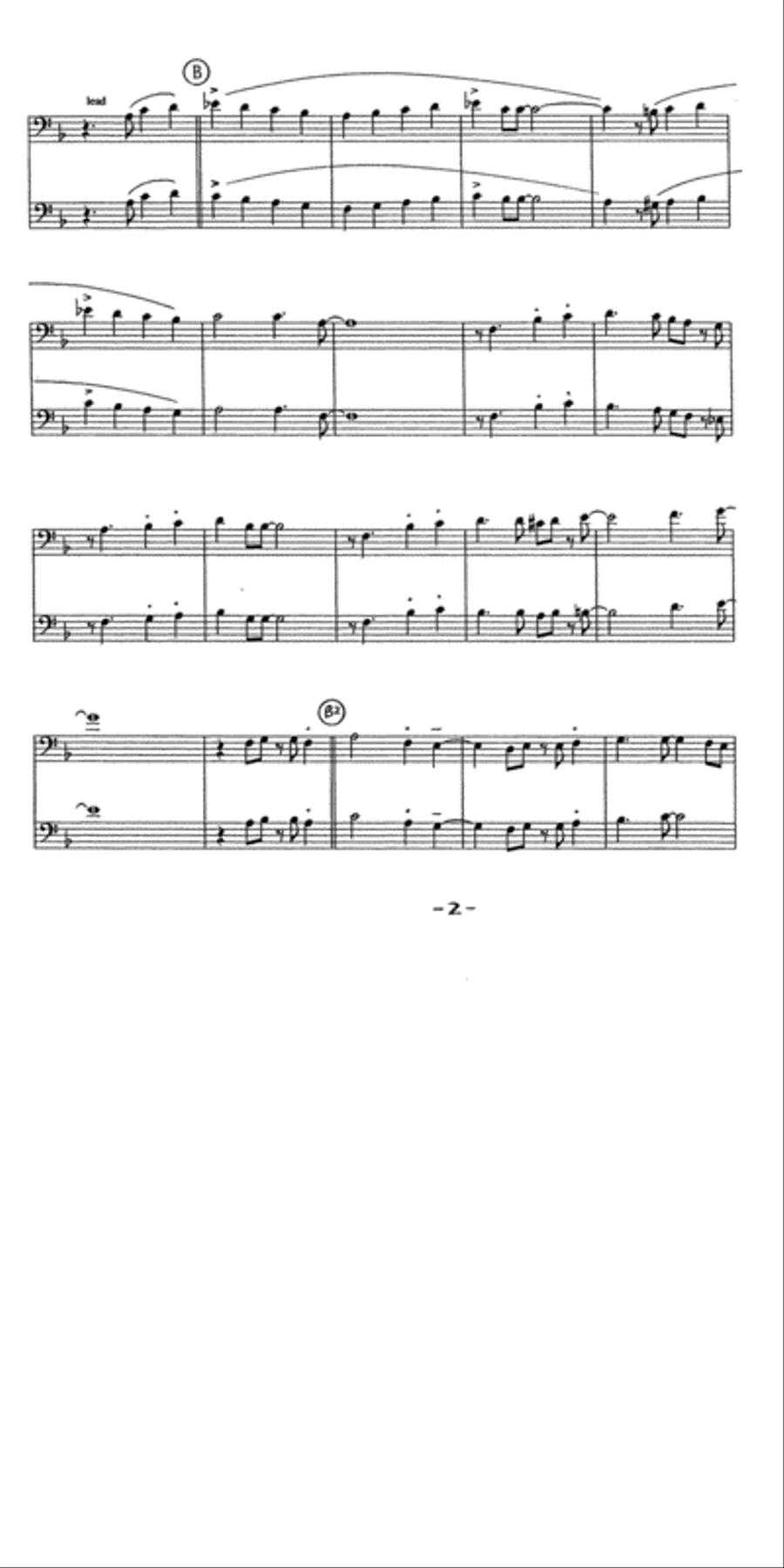 The Great Kai and J.J Trombone Duet scores gallery preview page 3