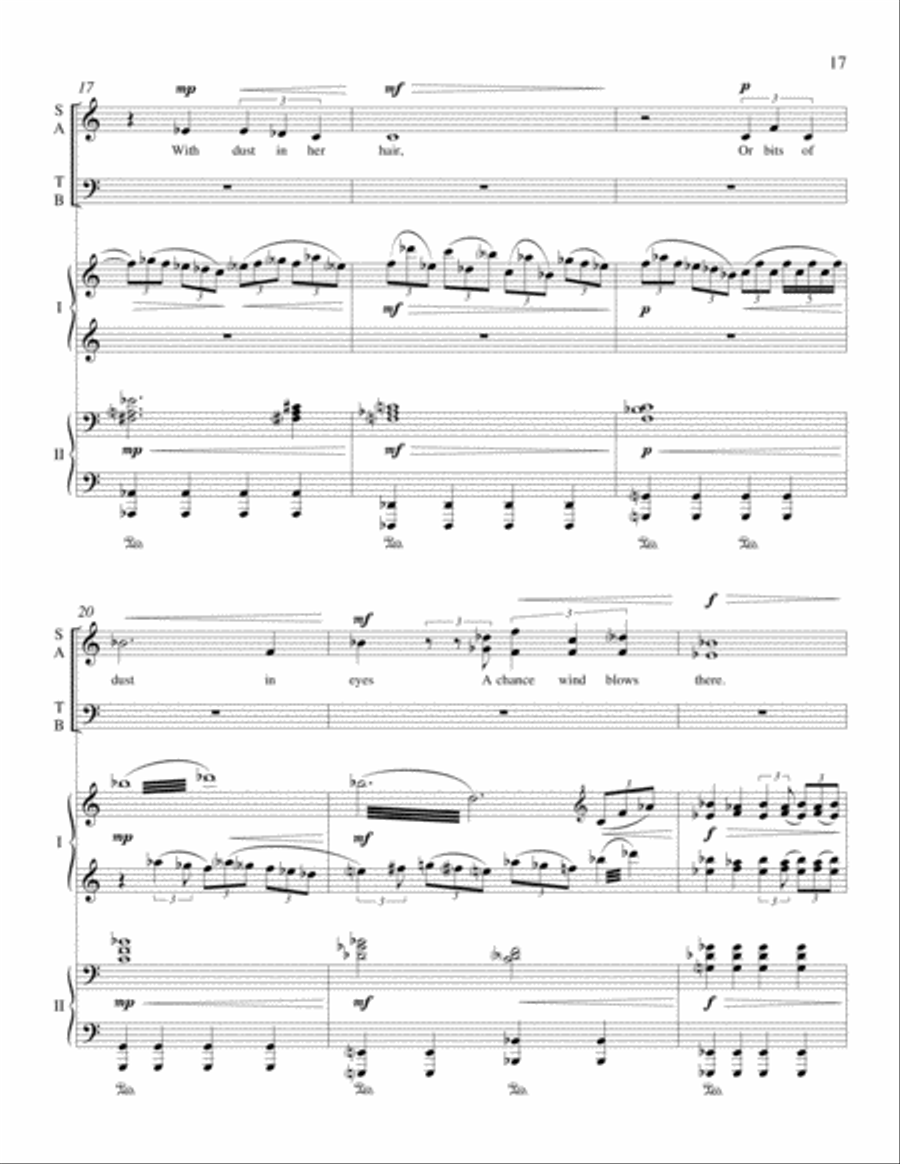 Afro-American Fragments Afro-American Fragments 4-Part scores gallery preview page 25