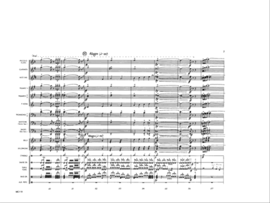 The Navy Hymn Marching Band scores gallery preview page 8