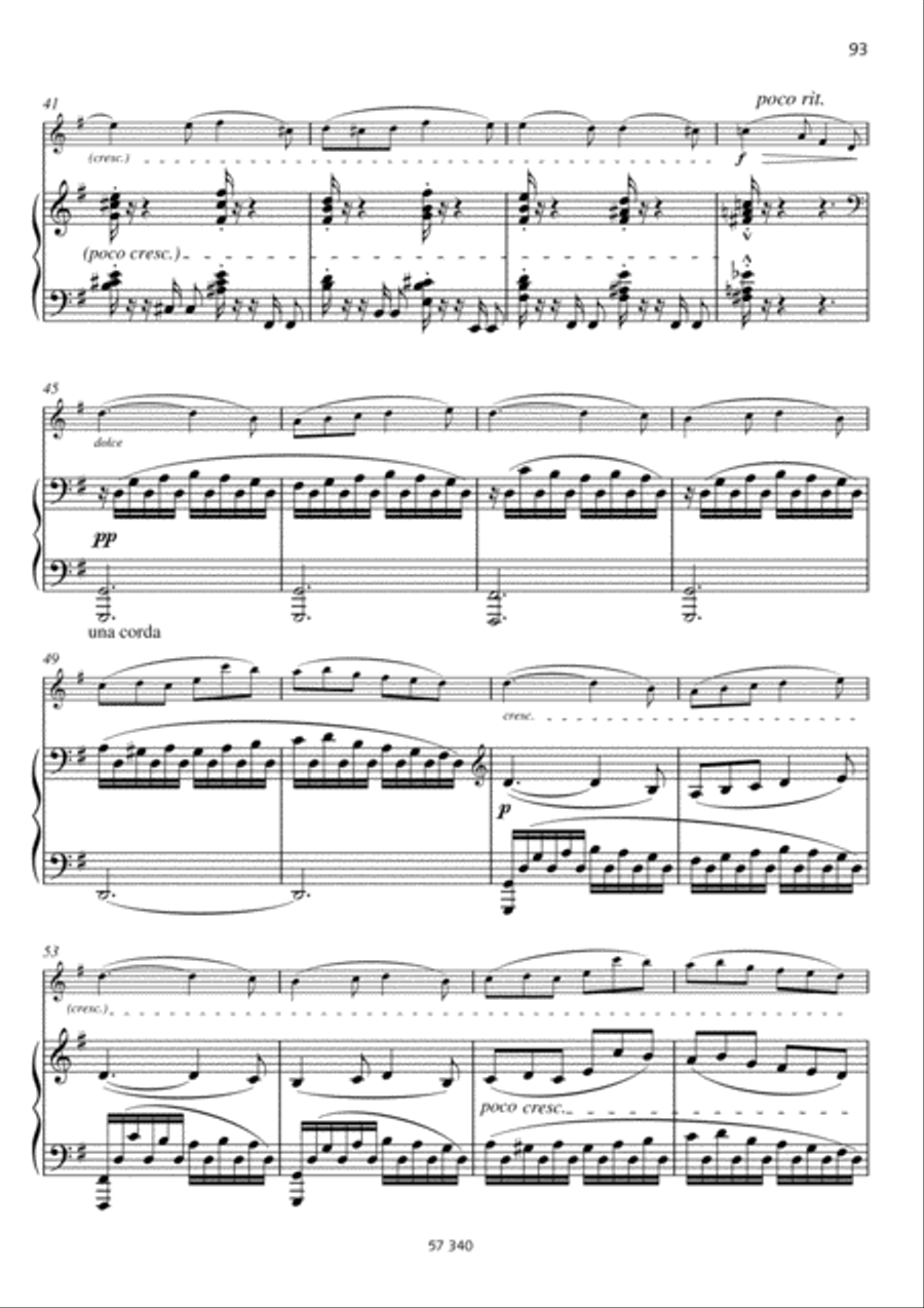 Introduction et Allegretto Flute Solo scores gallery preview page 3