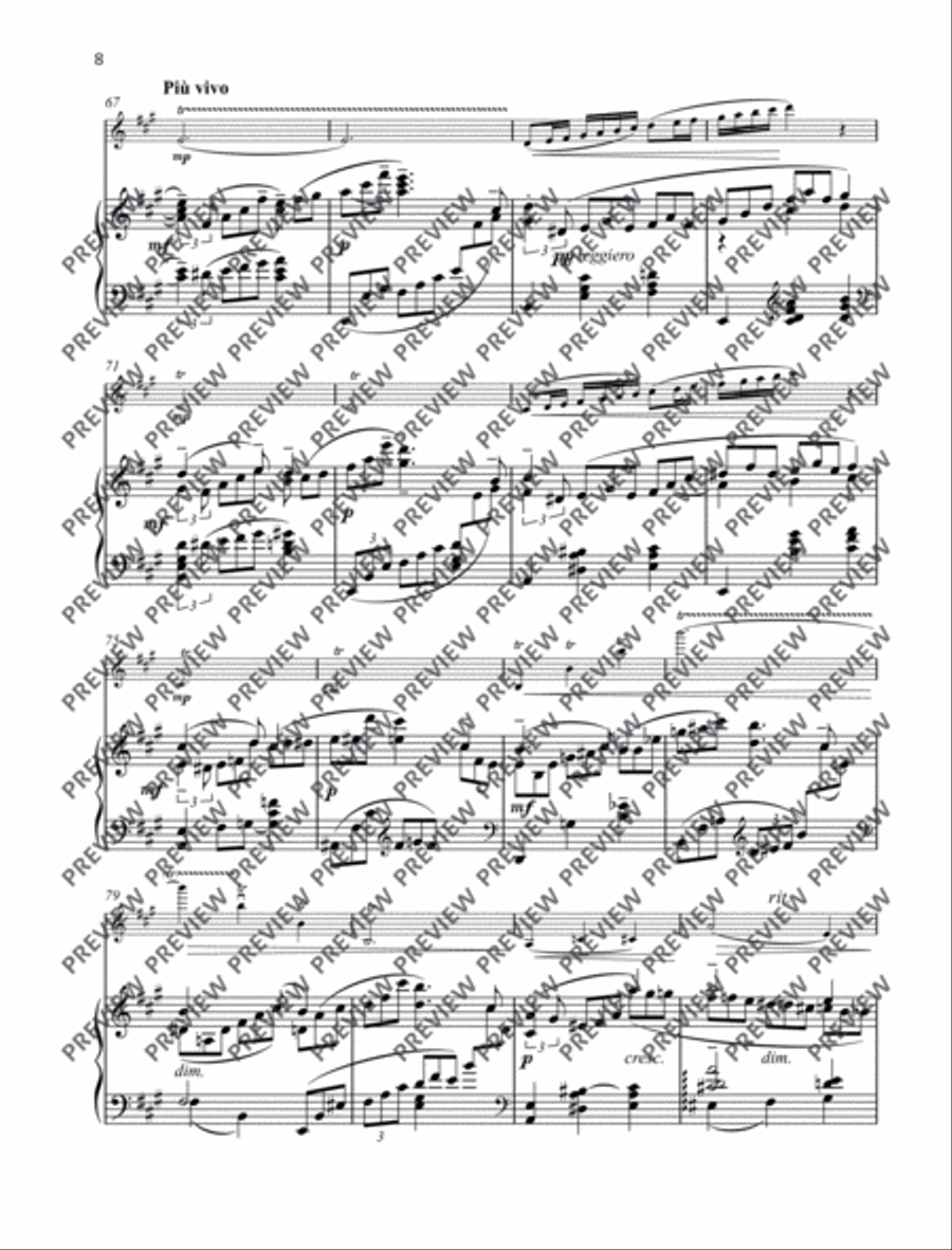 Love’s sorrow Love’s sorrow Violin Solo scores gallery preview page 9