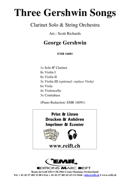 Three Gershwin Songs image number null