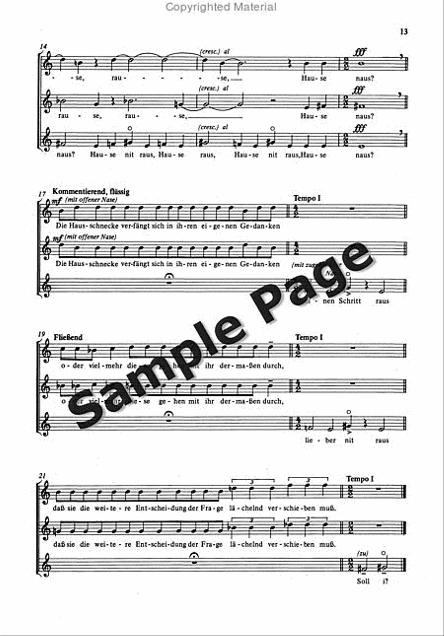 Das Grosse Lalula SSA scores gallery preview page 13