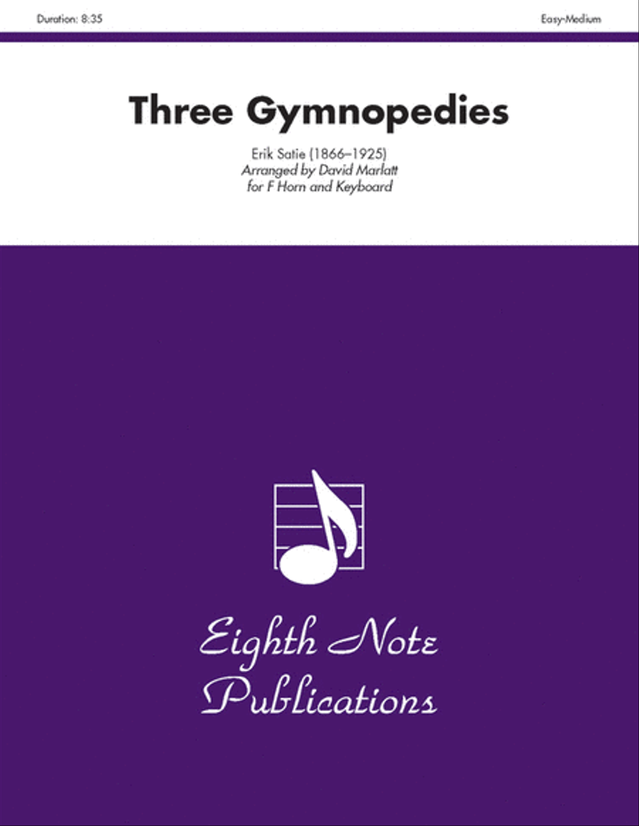 Three Gymnopedies Small Ensemble scores gallery preview page 1