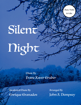 Book cover for Silent Night (Trio for Flute, Violin and Cello)