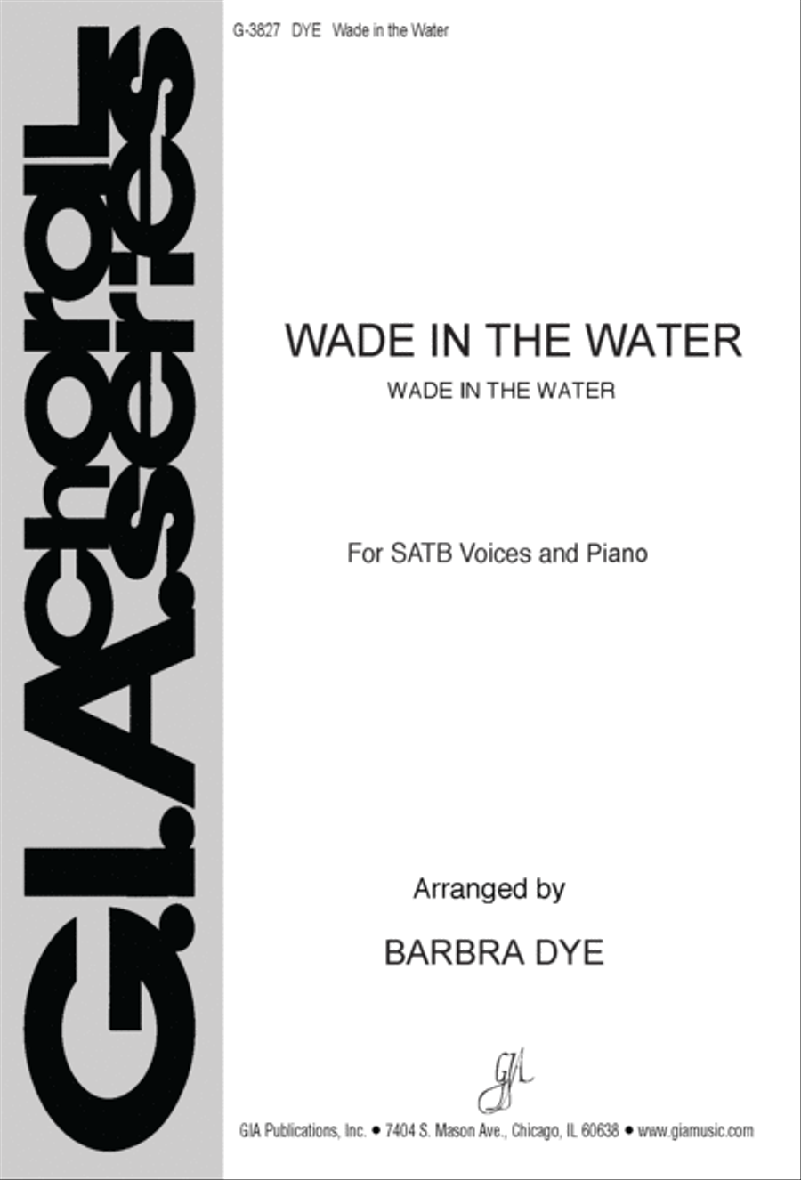 Wade in the Water Wade in the Water 4-Part scores gallery preview page 1