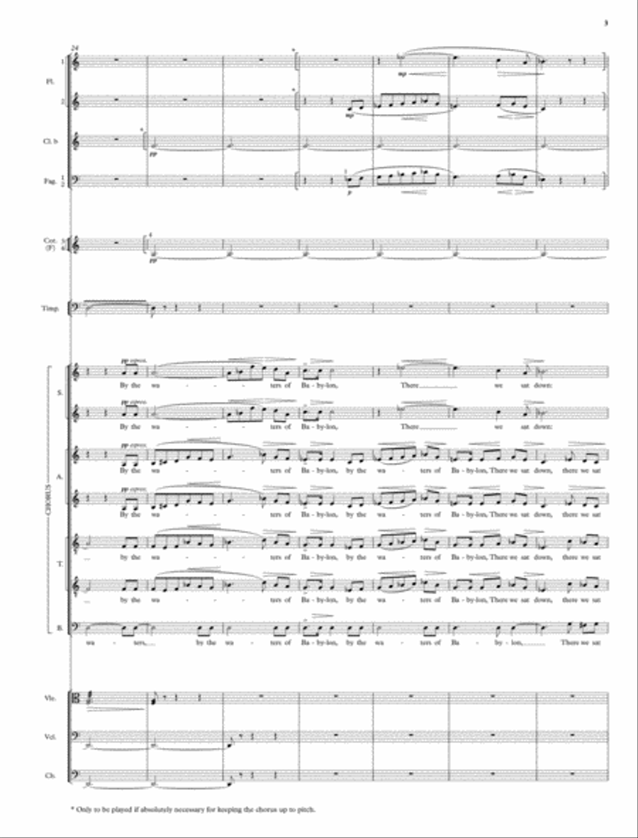 Belshazzar's Feast Belshazzar's Feast 4-Part scores gallery preview page 4
