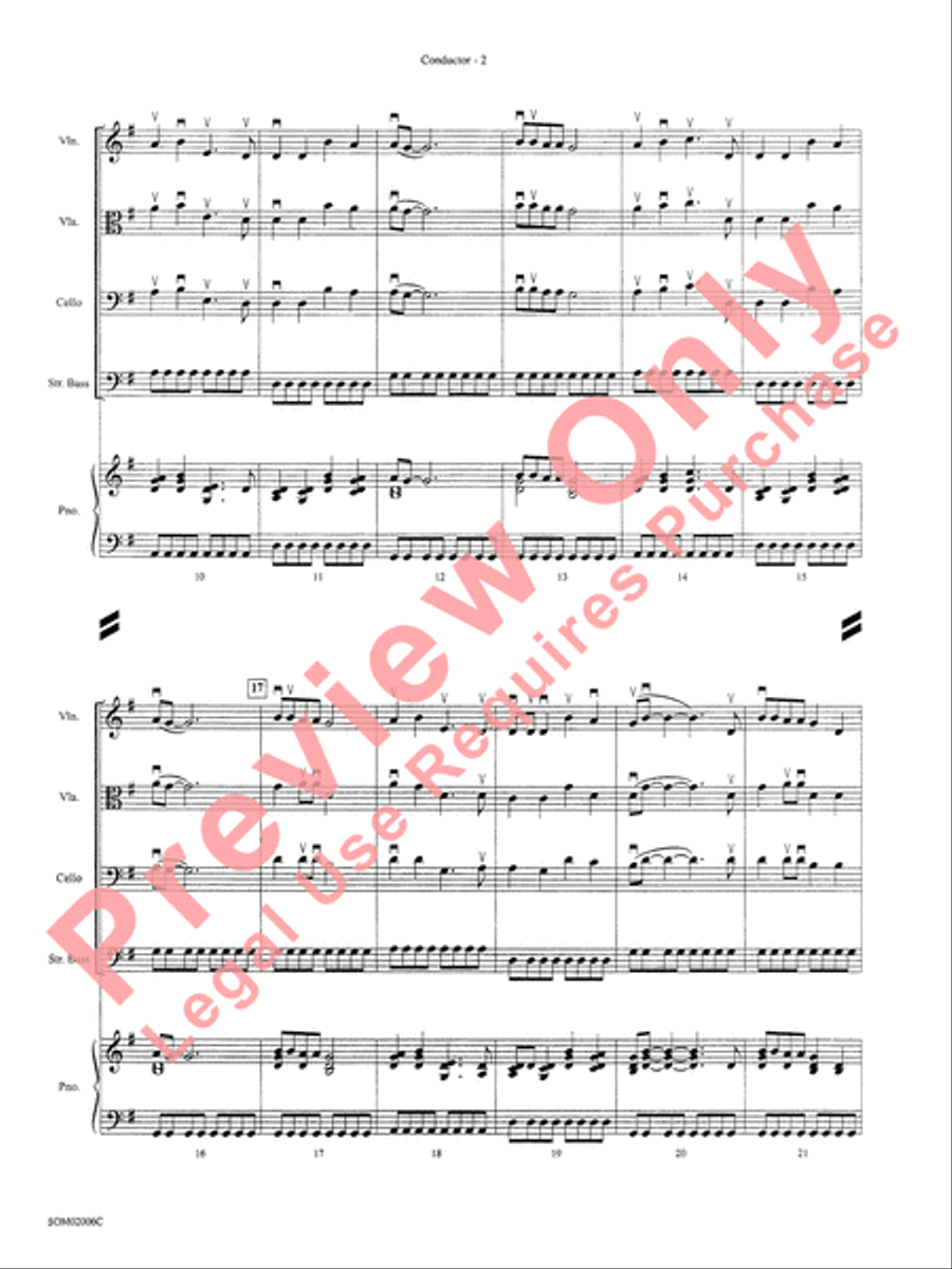 Scooby-Doo, Where Are You? String Orchestra scores gallery preview page 5