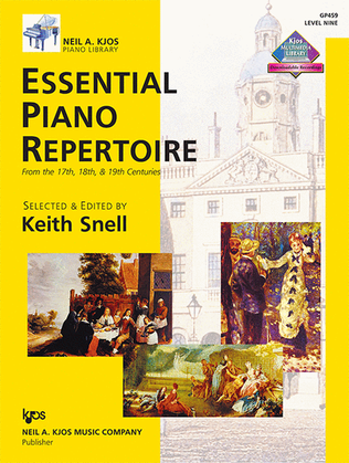 Book cover for Essential Piano Repertoire - Level Nine