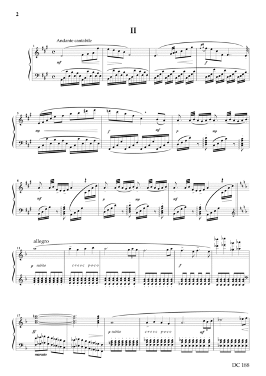 Valentines - four romantic interludes Piano Solo scores gallery preview page 2