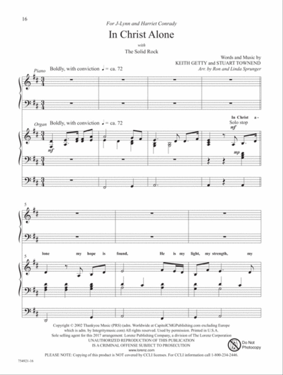 Worship His Majesty Organ scores gallery preview page 8