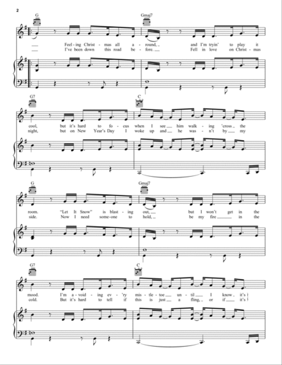 Santa Tell Me Santa Tell Me Piano, Vocal, Guitar scores gallery preview page 2