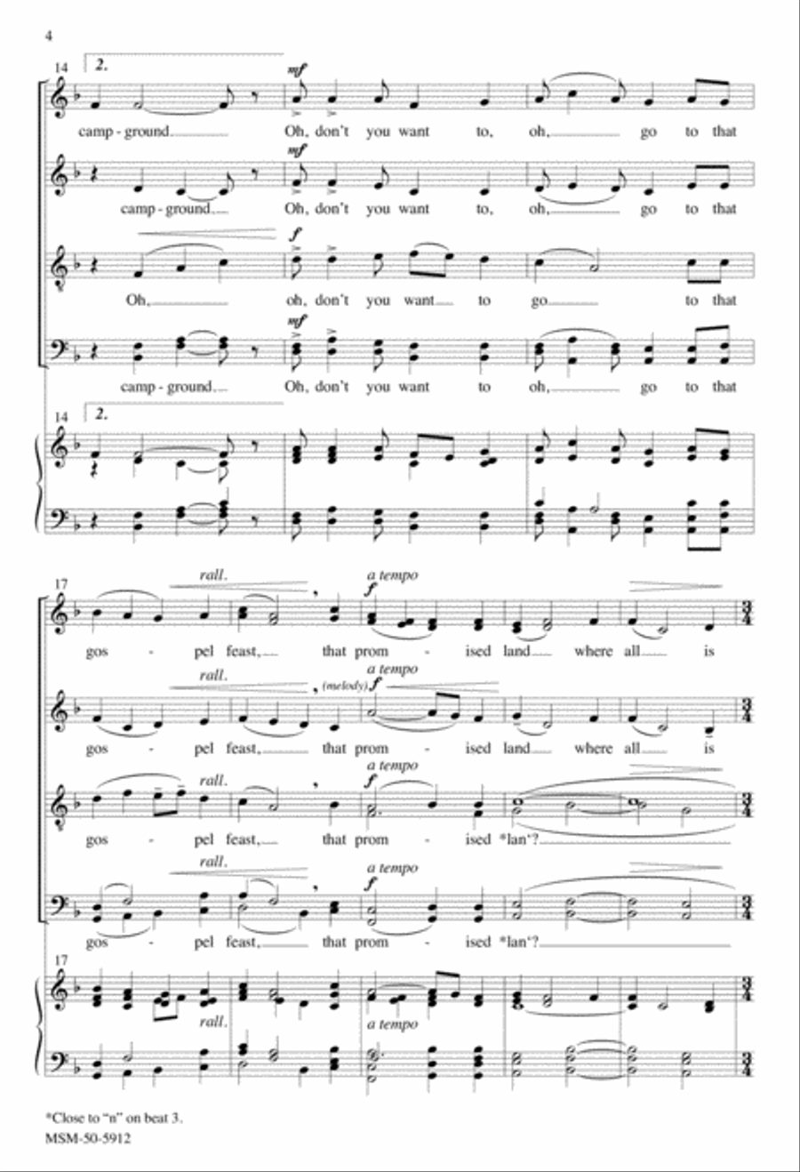 Deep River Divisi scores gallery preview page 4