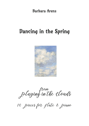 Book cover for Dancing in the Spring for Flute & Piano