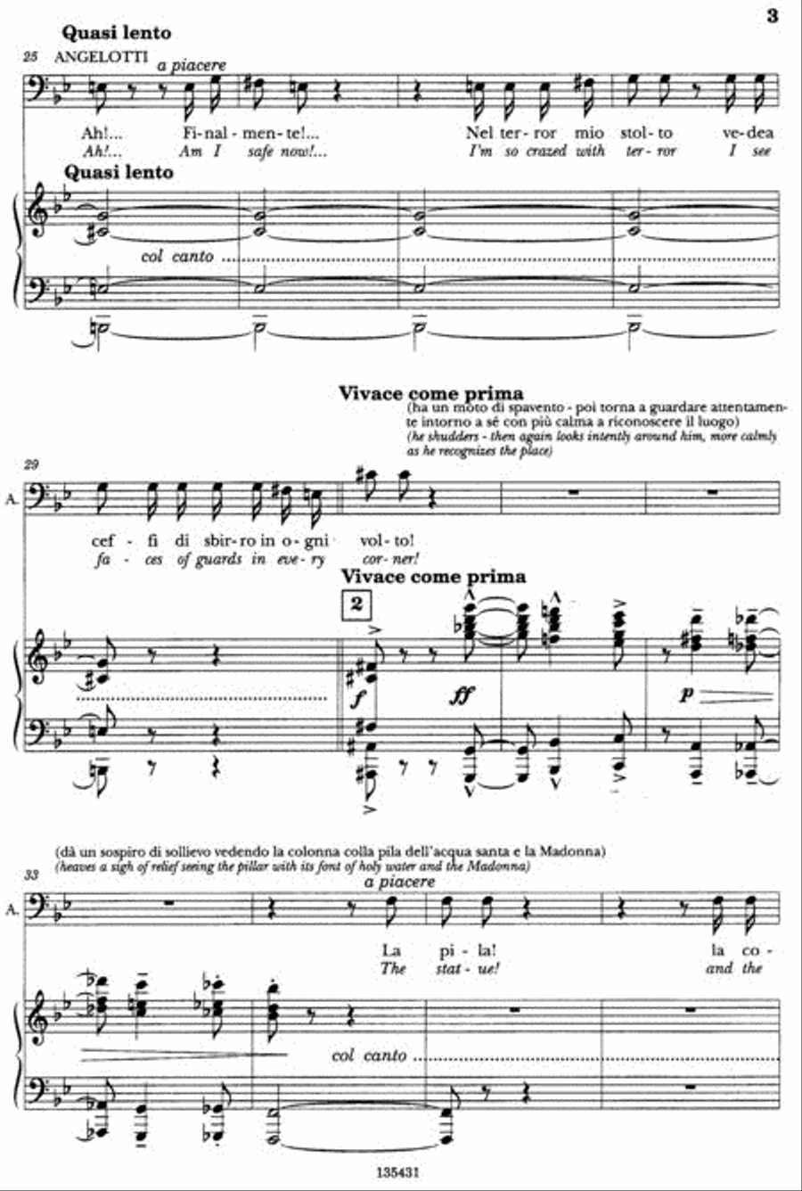 Tosca Tosca Voice scores gallery preview page 3