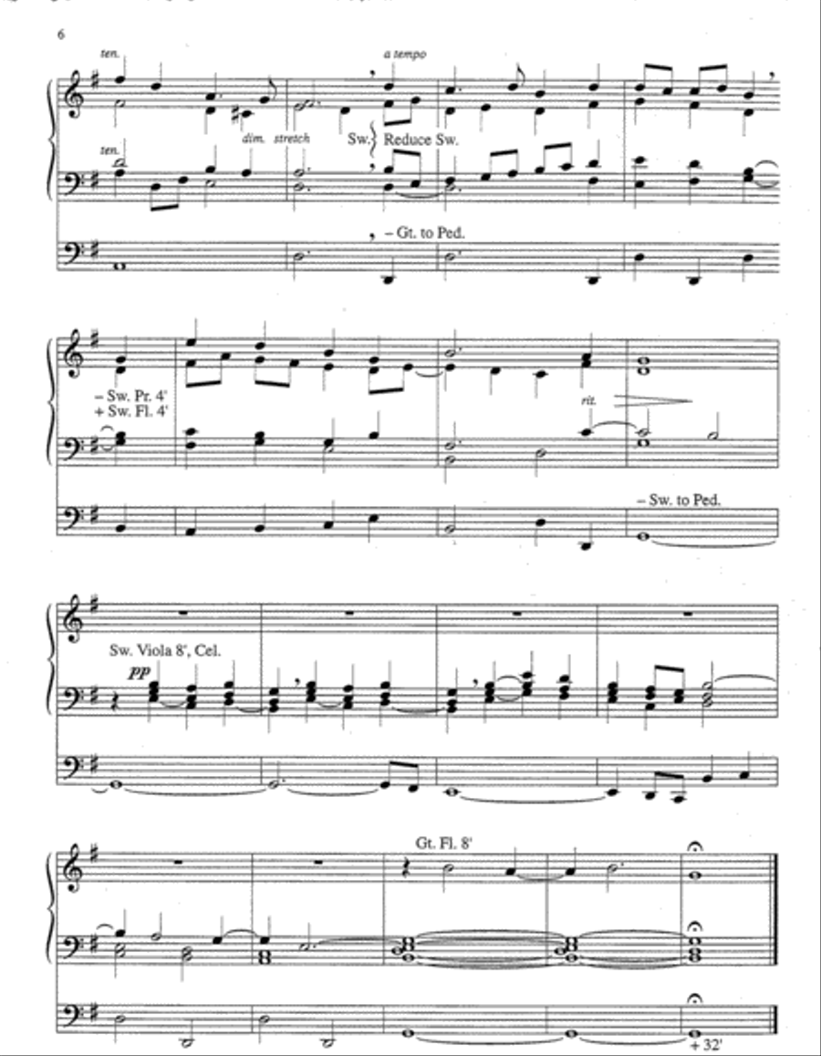Prelude on Christmas Carol Organ scores gallery preview page 3