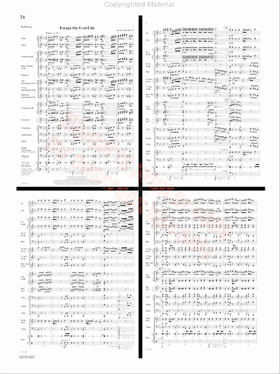 Converse Fantasy Converse Fantasy Concert Band scores gallery preview page 39
