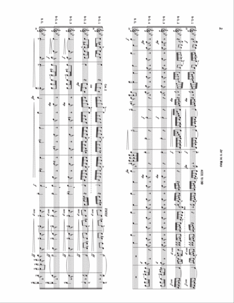 Jazz Christmas Collection: Volume II (Clarinet Quintet) Clarinet Quintet scores gallery preview page 5